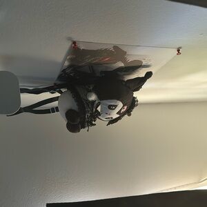 Kuromi back pack adjustable and spacious